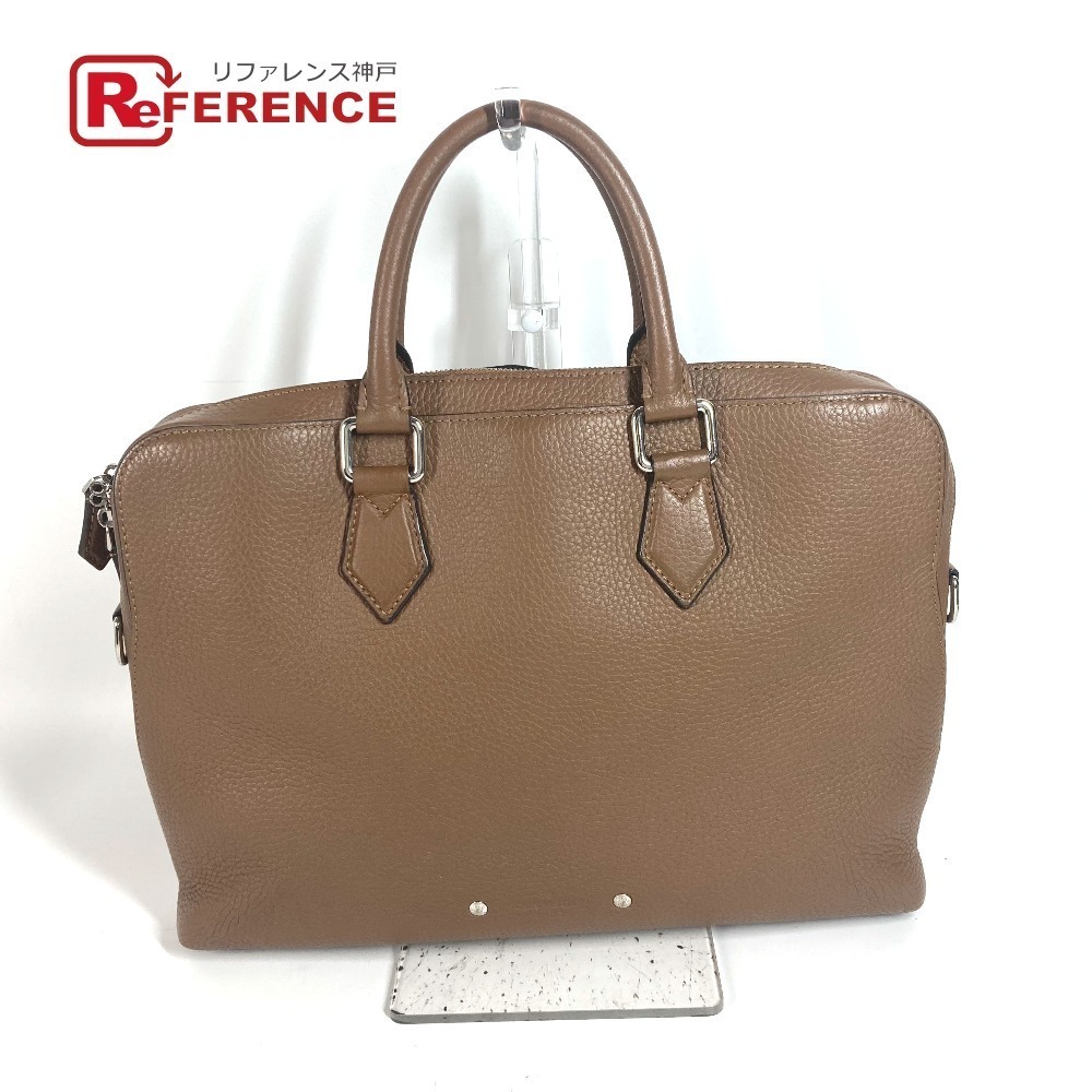 LOUIS VUITTON Armand Briefcase Business Bag Tote Taurillon Brown